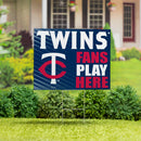 Minnesota Twins Yard Sign "Fans Play Here"