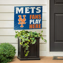 New York Mets Yard Sign "Fans Play Here"