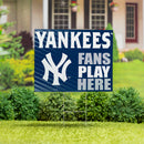 New York Yankees Yard Sign "Fans Play Here"
