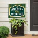 Athletics Yard Sign, "Fans Welcome"