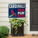 St Louis Cardinals Yard Sign "Fans Play Here"