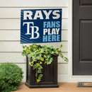Tampa Bay Rays Yard Sign "Fans Play Here"