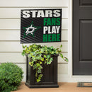 Dallas Stars Yard Sign "Fans Play Here"