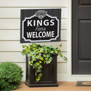 Los Angeles Kings Yard Sign, "Fans Welcome"