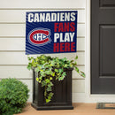 Montreal Canadiens Yard Sign "Fans Play Here"