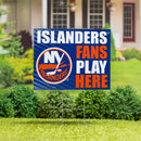 New York Islanders Yard Sign "Fans Play Here"