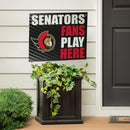 Ottawa Senators Yard Sign "Fans Play Here"