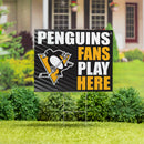 Pittsburgh Penguins Yard Sign "Fans Play Here"