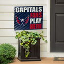 Washington Capitals Yard Sign "Fans Play Here"
