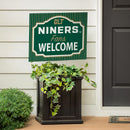 University of North Carolina/Charlotte Yard Sign, "Fans Welcome"
