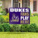 James Madison University Yard Sign "Fans Play Here"