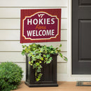 Virginia Tech Yard Sign, "Fans Welcome"