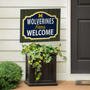 University Of Michigan Coroplast Yard Sign, "Fans Welcome"