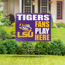 Louisiana State University Yard Sign "Fans Play Here"