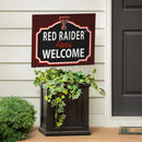 Texas Tech University Yard Sign, "Fans Welcome"