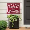 Indiana University Yard Sign, "Fans Welcome"