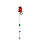Red Christmas Bell Hanging Garden Decor,48m004