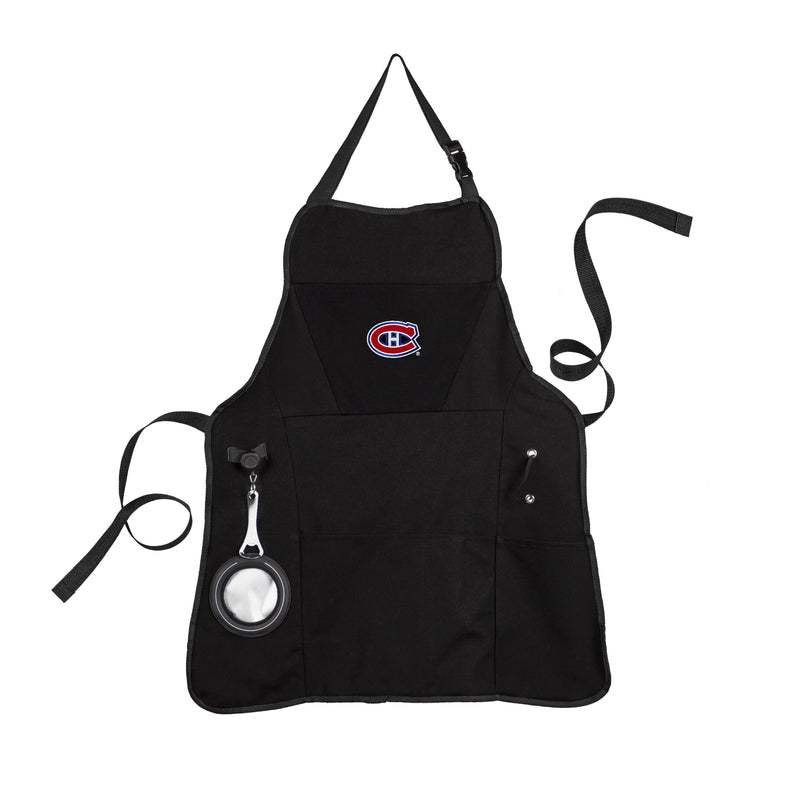 Grill Apron, Black, Montreal Canadiens,4ap4364ga