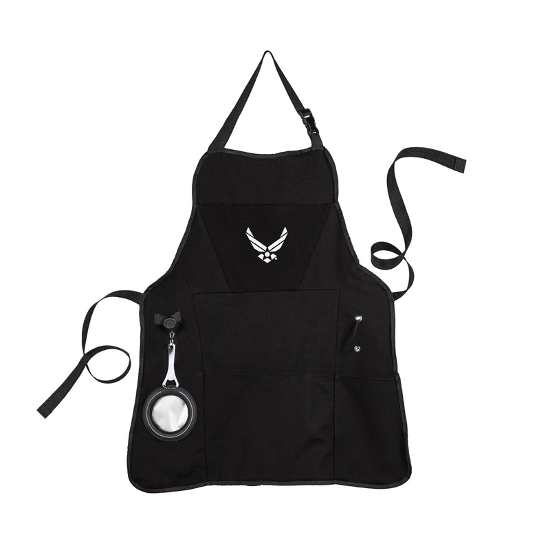 Grill Apron, Black, Air Force,4ap5064ga