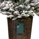 Woodland Storybook Faux Floral Table Decor Artificial Frosted Pine, 35"H