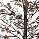 Woodland Storybook Tree Pine Cone Frosted Indoor/Outdoor LED Tree, 72"H