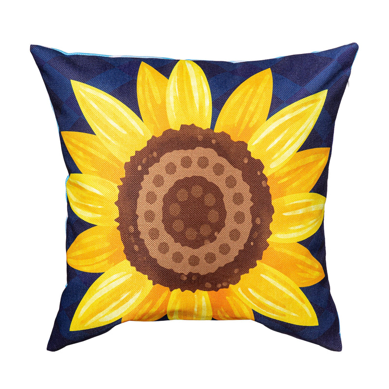Bless Our Home Sunflower18" Interchangeable Pillow Cover