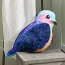 16" Blue Bird Shaped Pillow