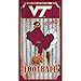 Virginia Tech Corrugated Metal Wall Art