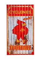 Corrugated Metal Wall Art, Iowa State