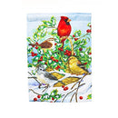 Flag, Sub, Gar, Basket of Holly with Birds