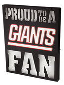 Metal LED Wall Decor, New York Giants