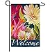Floral Fanfare Garden Suede Flag