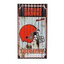 Cleveland Browns Corrugated Metal Wall Art