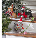 Holiday Kitten Statues with Hats and Scarves, Set of 3,55316