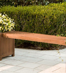Outdoor Eucalyptus Bench Seat
