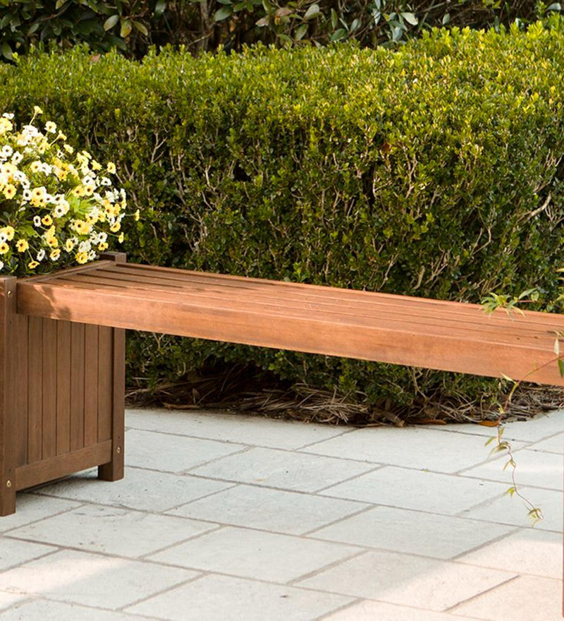 Outdoor Eucalyptus Bench Seat