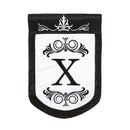 Flag, Gar, Regalia Monogram X