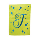 Flag, Polka Dot Initial Flag "T"