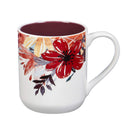 Recipe Tin with Recipe Cards and Ceramic Cups, Blooming Garden