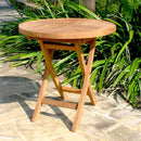 Teak Mini Round Table