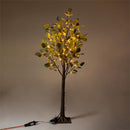 Small Lighted Eucalyptus Tree with 72 Lights