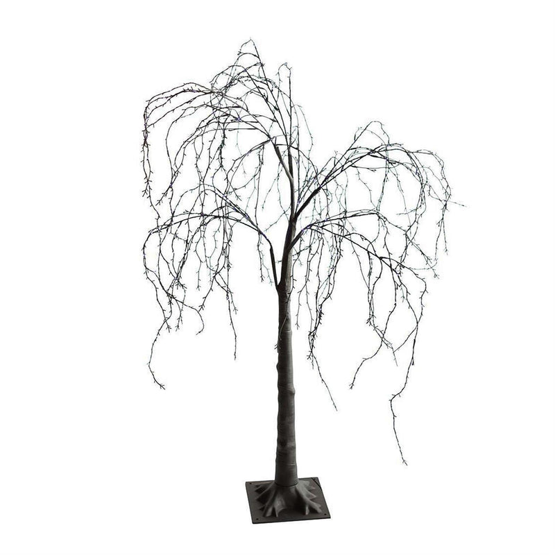 Indoor/Outdoor Electric Lighted Weep Willow Tree, 4' Tall