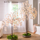 Weeping Cherry Tree 66 LED Lights, 4'