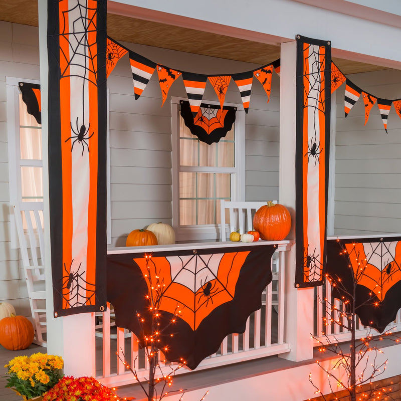 Spider Pillar Bunting