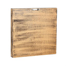 Woodland Storybook Wall Decor, Wood & Textile, Beaded Squirrel, 8" L x 18" H