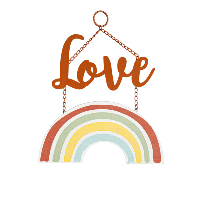 Inspirational Rainbow Wall Décor, 6 Asst