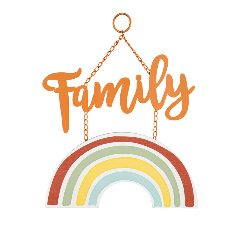 Inspirational Rainbow Wall Décor, 6 Asst
