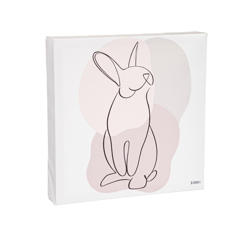 10‚Äù H x 10‚Äù L Indoor Canvas, Bunnies