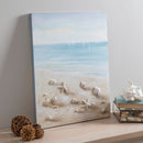 20"L x 24"H Hand Painted Textured Indoor Canvas Wall Decor, Shoreline,6c89011
