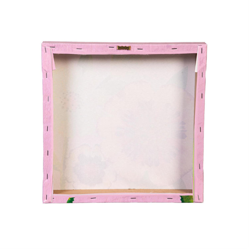 Pastel Flowers Canvas Wall Décor, 12" H x 12" L